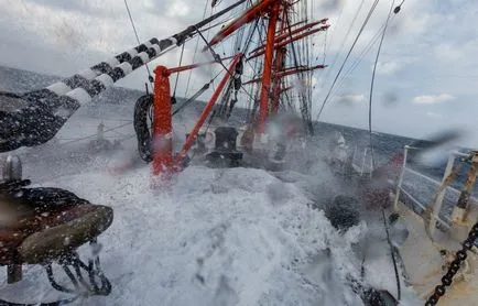 Legendás uszályok Sedov és Kruzenshtern