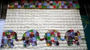 Patchwork baba takaró