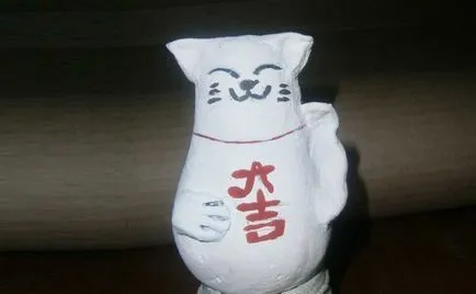 Maneki Неко - котка, привличане на пари