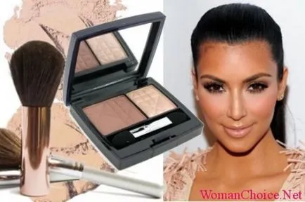 Make-up szép bőr, hogyan kell csinálni smink sötét bőrű arca