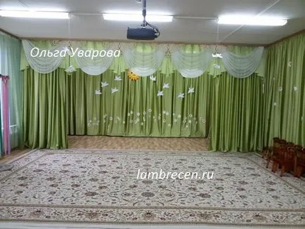 Atelier de lucru pentru a face perdele și lambrichene Elina Bulanov, perdele, Lambrichene, Textil de casa