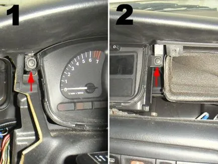 Сменете крушките в таблото на Opel Vectra B, автомобилист ползи