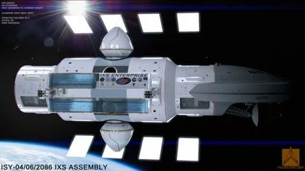 Nasa mutatja a koncepció a csillaghajó „Enterprise” - high-tech és