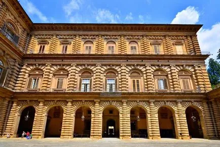 Muzeul de clădire poveste Palazzo Pitti, descriere, fotografie