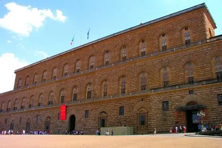 Muzeul de clădire poveste Palazzo Pitti, descriere, fotografie