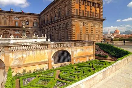 Museum Palazzo Pitti emeletes épület, leírás, fotó