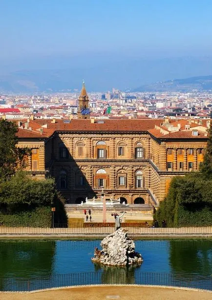 Museum Palazzo Pitti emeletes épület, leírás, fotó