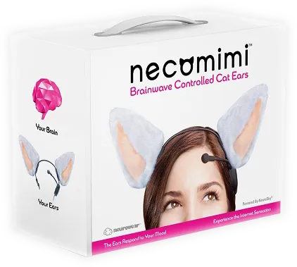 Necomimi, котешки уши, които се движат в настроение