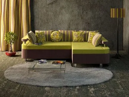 Olcsó sarok kanapé vásárolt Moszkvában a gyártó, hogy a szállítási