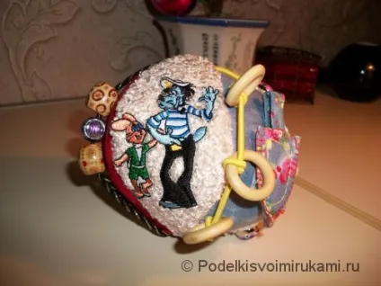 Розвиваючий м'яч своїми руками