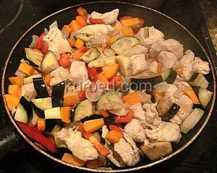 Рецепти, курка з баклажанами (кулінарія) Рецепти, курка з баклажанами