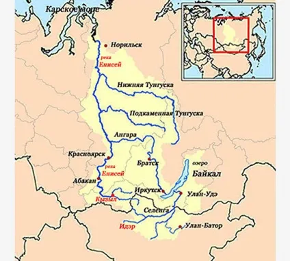 річка Єнісей