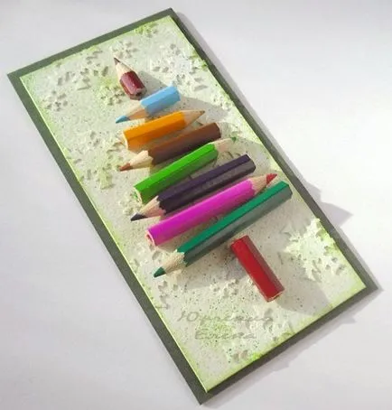 Karácsonyi kártyák kezüket scrapbooking kezdőknek