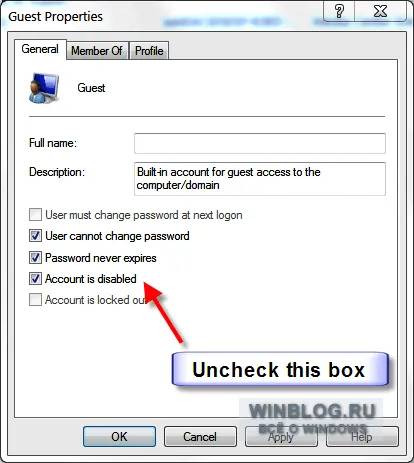 Furnizarea de acces securizat de oaspeți în Windows 7