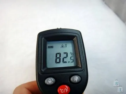 Prezentare generală GM320 termometru infraroșu termometru cu o gamă de -50 ° C 380C