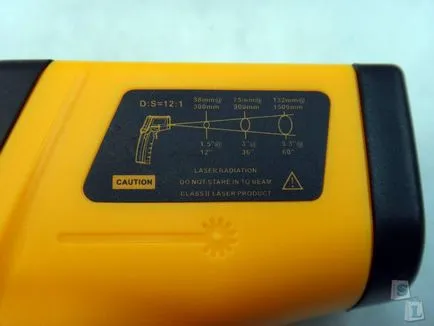 Áttekintés gm320 infravörös hőmérő hőmérő -50 ° C-380C