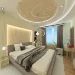 Realizarea plafonului în dormitor (60 fotografii) instrucțiuni video, fotografii
