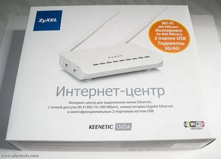 Privire de ansamblu router ZYXEL keenetic giga, seacat - blog-uri