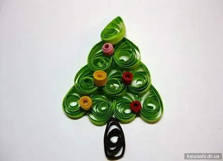 Kártyák Quilling technika születésnapját a saját kezével fotókkal