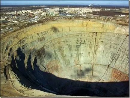 Hol szörnyű a Yamal crater a földben