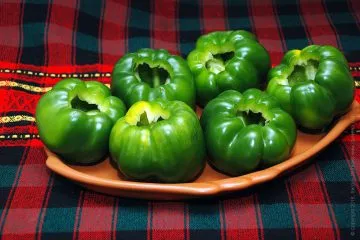 Peppers пълнени със зеленчуци