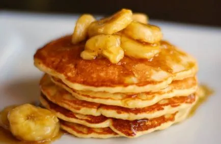 Pancake cu lapte și iaurt