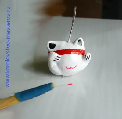 Souvenir подарък японски щастие и късмет котка Maneki-Neko собствените си ръце