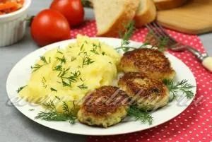 Рибні котлети з сиром, рецепт дуже смачний (цибуля) Рибні котлети з сиром, рецепт дуже смачний