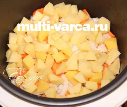 Риба тріска з картоплею в мультиварці (риба) Риба тріска з картоплею в мультиварці