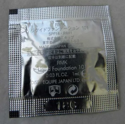 Rmk liquid foundation 101, aromablog