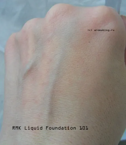 Rmk liquid foundation 101, aromablog