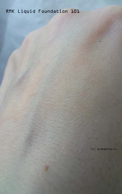 Rmk liquid foundation 101, aromablog