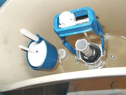 Pluteste pentru toalete pentru cisterna - reglare, reparare și cum se instalează