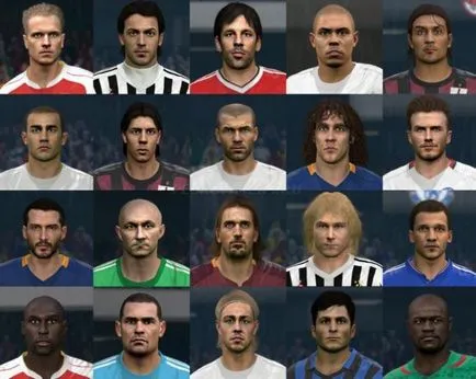 Pro Evolution Soccer 2016 persoane jucători legendari - fișiere - patch-uri, demo, demo-ul, moda,