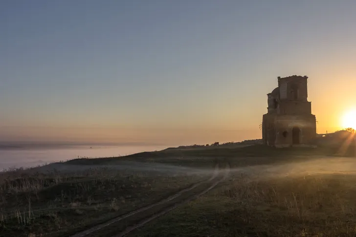 Sunrise idő telik el a hajtás, a kezelés előtt