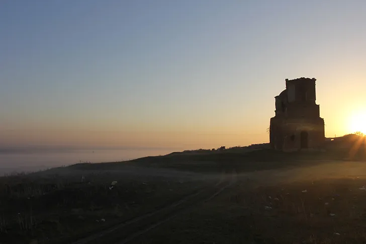 Sunrise idő telik el a hajtás, a kezelés előtt