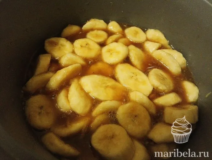 Recept karamellizált banán torta lépésről lépésre képekkel