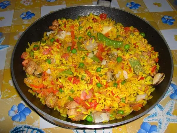 Rizottó, paella, rizottó