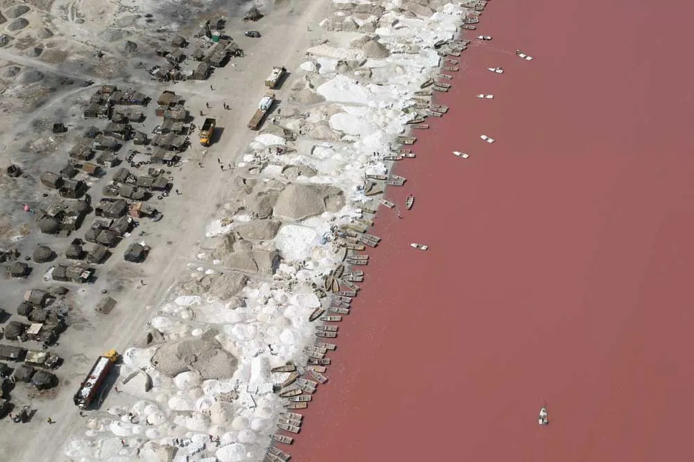 Roz Lacul Retba (retba), Senegal - Ghid de călătorie - lumea este frumoasă!