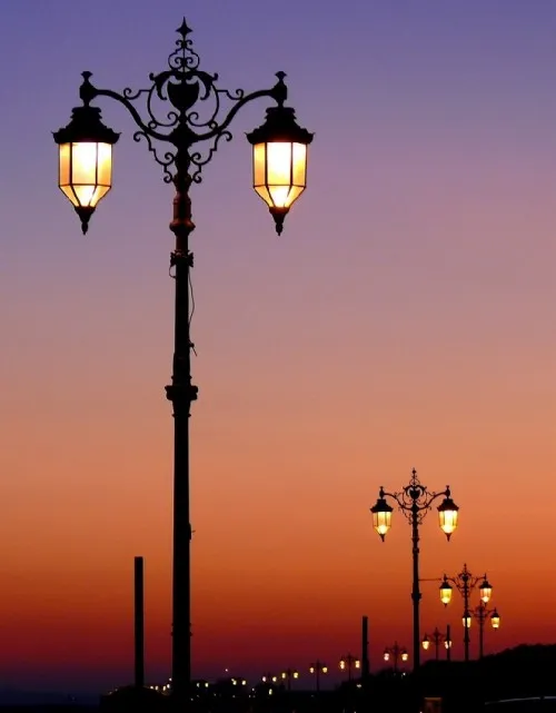 Най-красивата улични лампи, картини, архитектура, дизайн, снимка