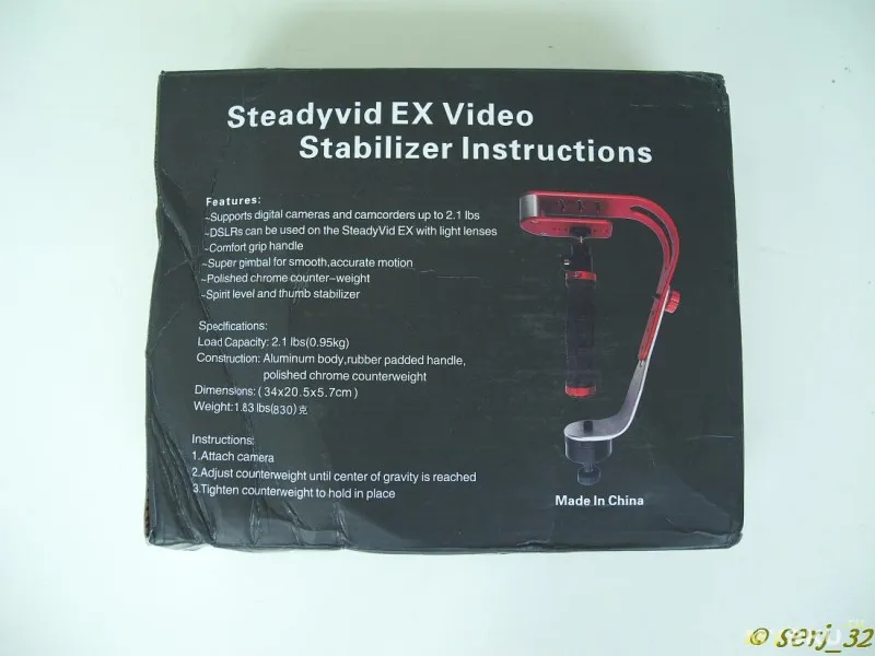 Stabilizator Handheld pentru filmare video