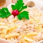 Салат міністерський з куркою «рецепти салатів (рецепти) Салат міністерський з куркою «рецепти салатів