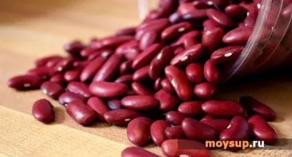 Салат з квасолею, шинкою і сухариками - смачне меню на кожен день (квасолею) Салат з квасолею, шинкою і сухариками - смачне меню на кожен день