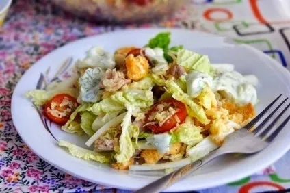 Салат цезар з курячої грудки простий рецепт (цезар) Салат цезар з курячої грудки простий рецепт