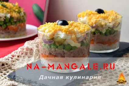 Салат з печінки тріски 8 рецептів приготування з фото (приготування) Салат з печінки тріски 8 рецептів приготування з фото