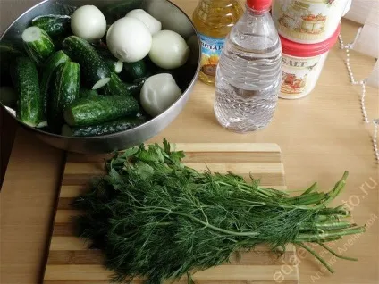 Салат з огірків