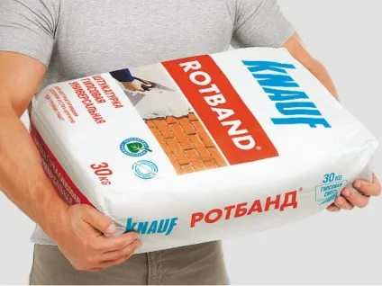 Ротбанд, штукатурка інструкція із застосування, технічні характеристики (інструкція) Ротбанд, штукатурка інструкція із застосування, технічні характеристики