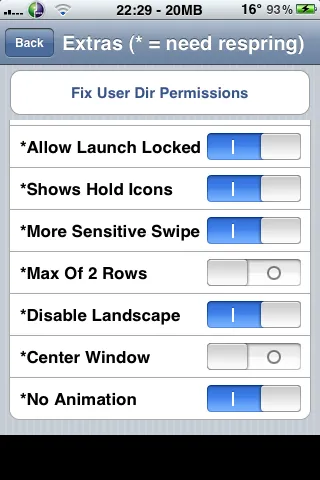 SBSettings actualizat