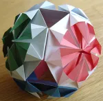 Балон оригами хартия, обемна 3D оригами диаграми и видео уроци