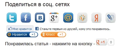 Социални бутони за споделяне на бутони за социални мрежи